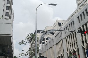 High Power 200W LED-gatelys, Singapore Highway Avenue